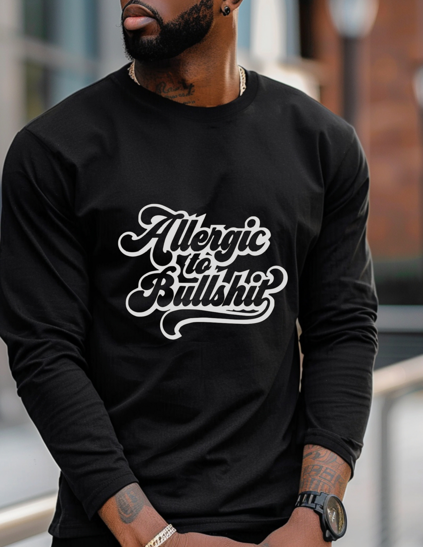 Allergic to Bullsh*t Graphic Tee