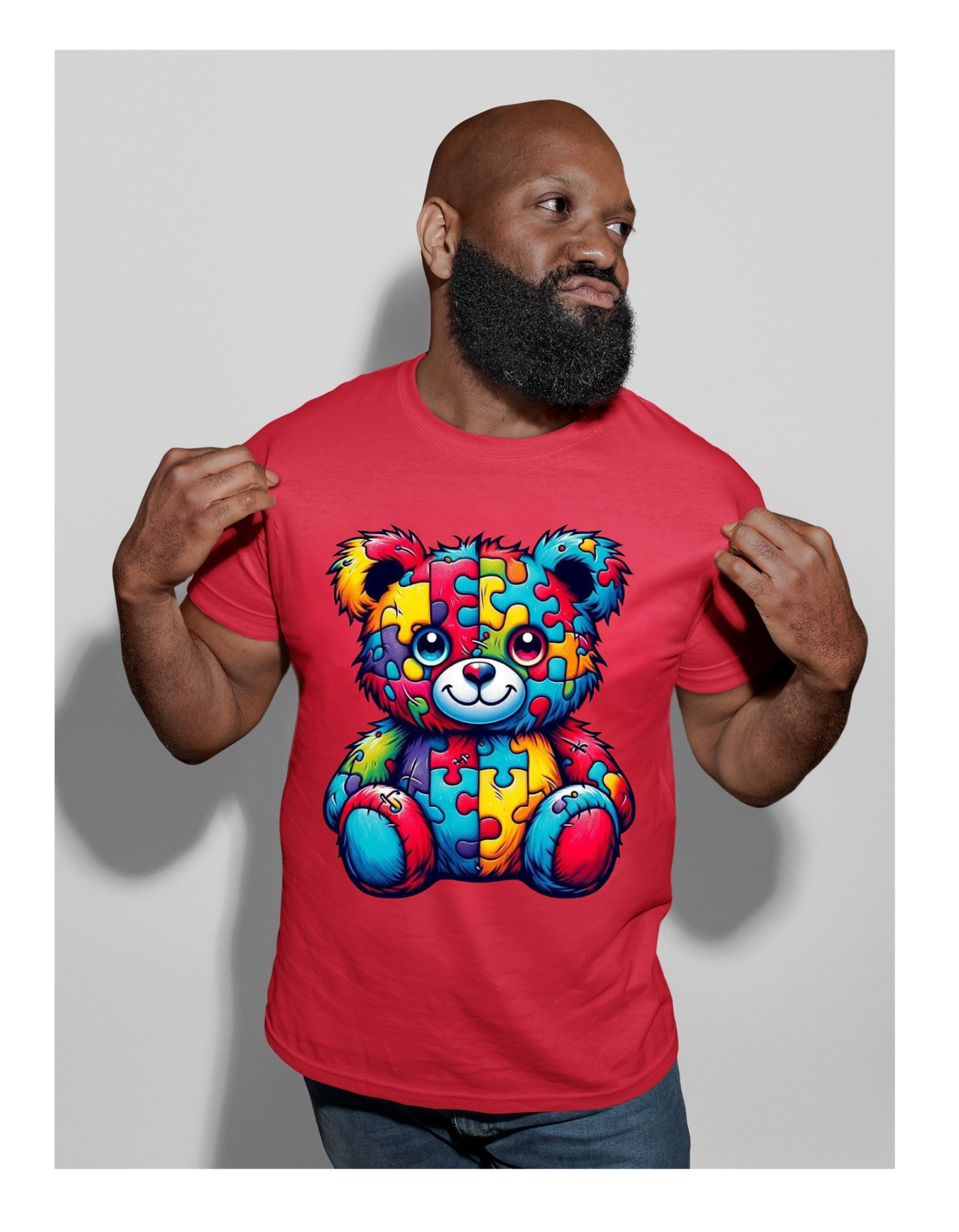 AUTISM BEAR - Support Autism Awareness