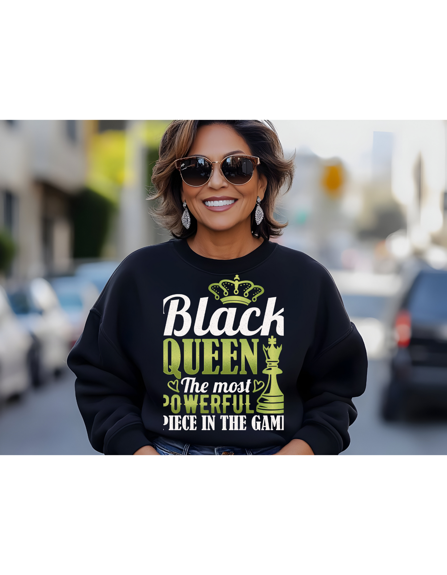 BLACK QUEEN THE MOST POWERFUL PIECE IN THE GAME