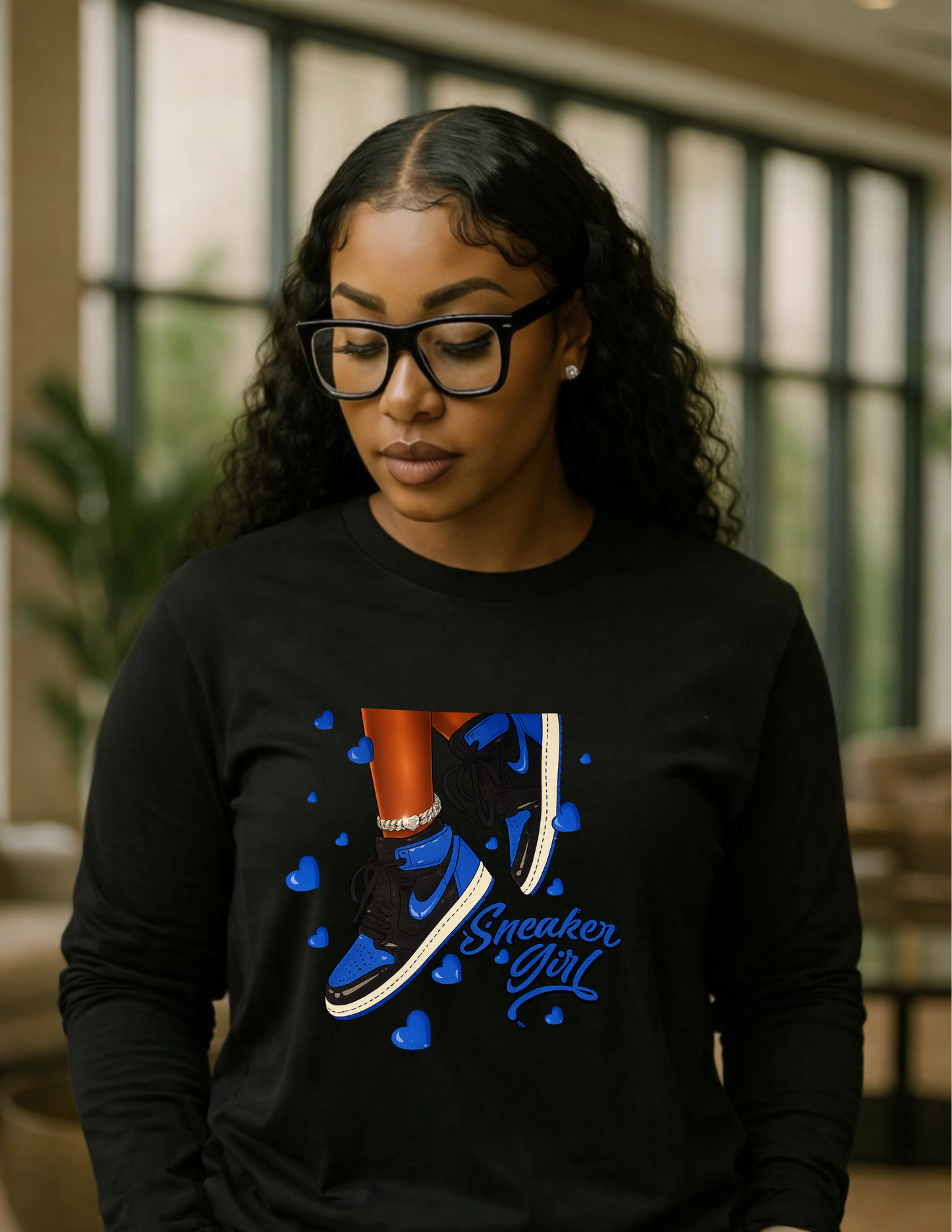Sneaker Girl Graphic Tee