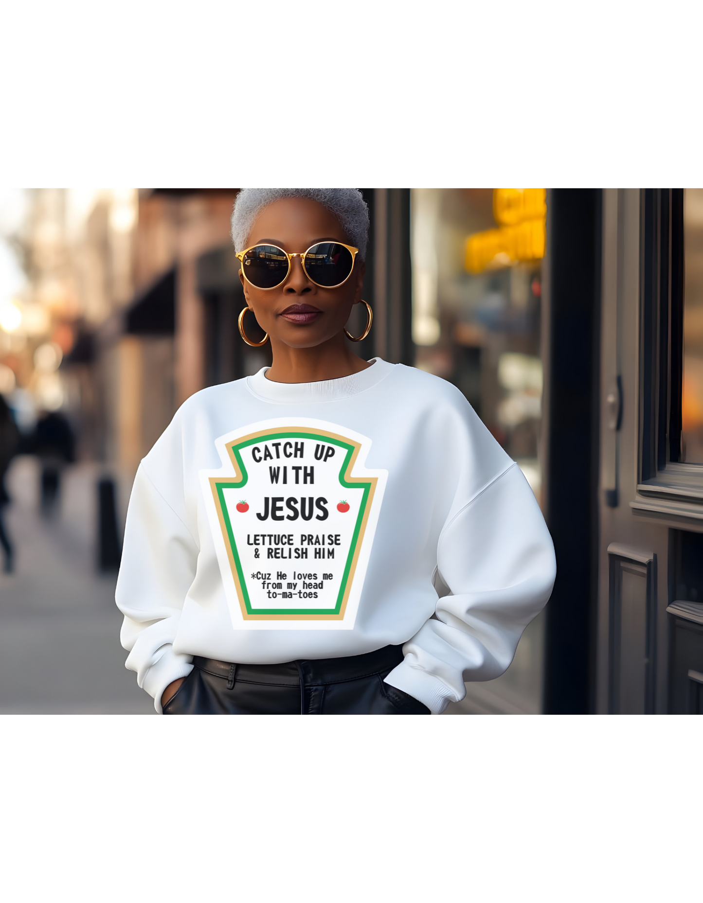 CATCH UP WITH JESUS - Spiritual Apparel