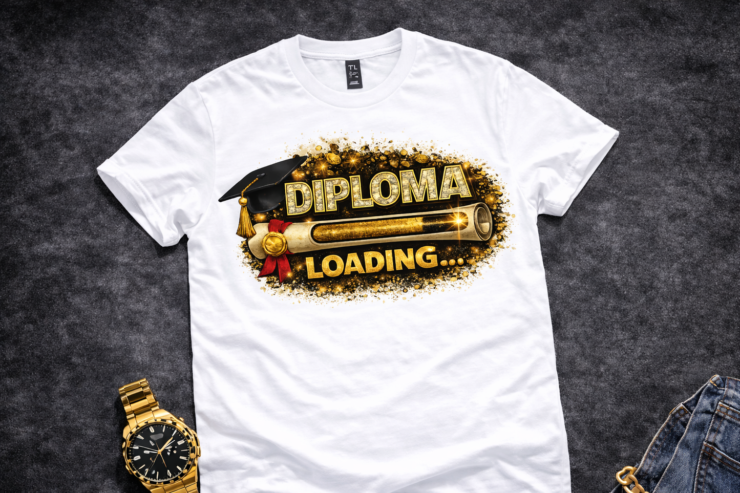 DIPLOMA LOADING DTF TRANSFER PRINT