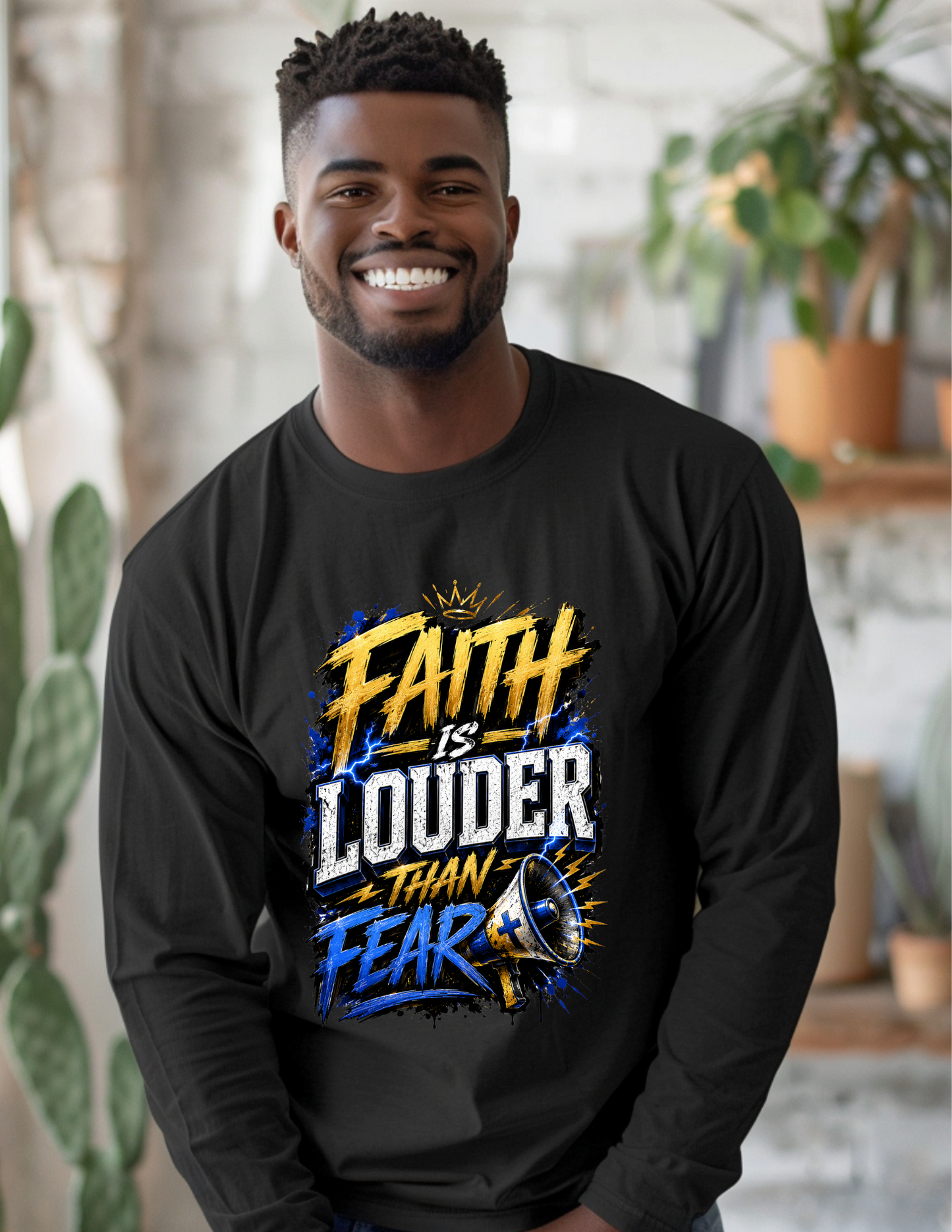 Faith is Louder Than Fear Tee