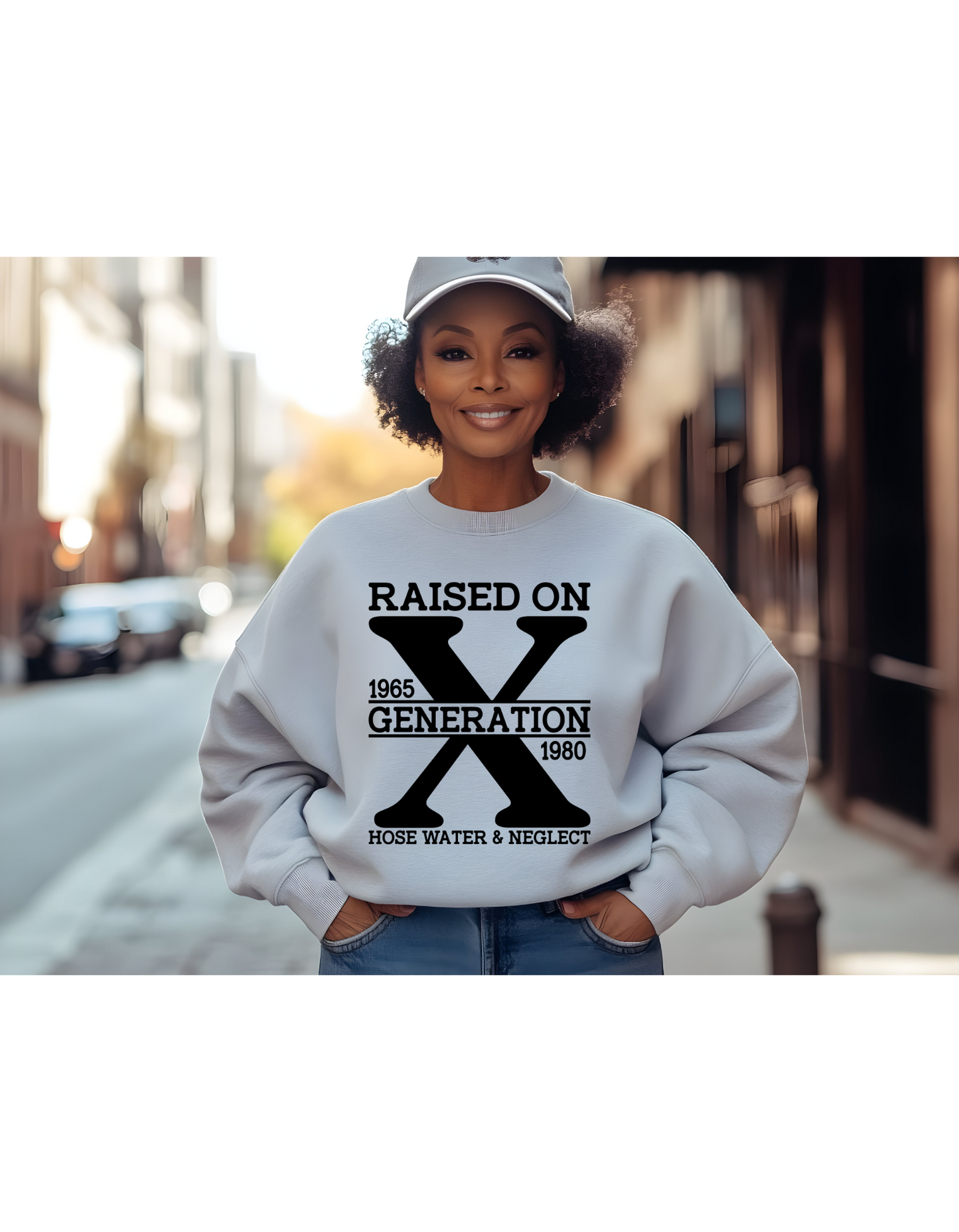 Gen X Nostalgia Apparel - Raised on Gen X
