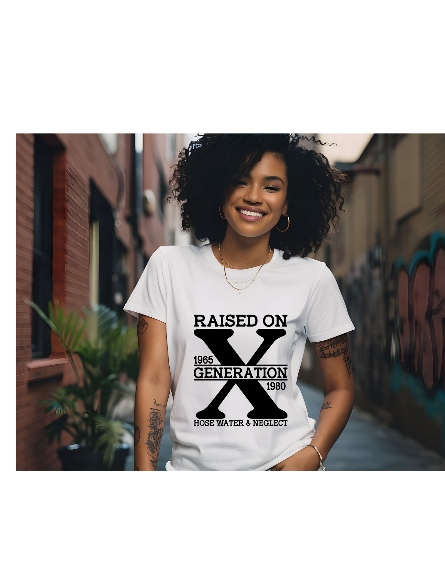 Gen X Nostalgia Apparel - Raised on Gen X