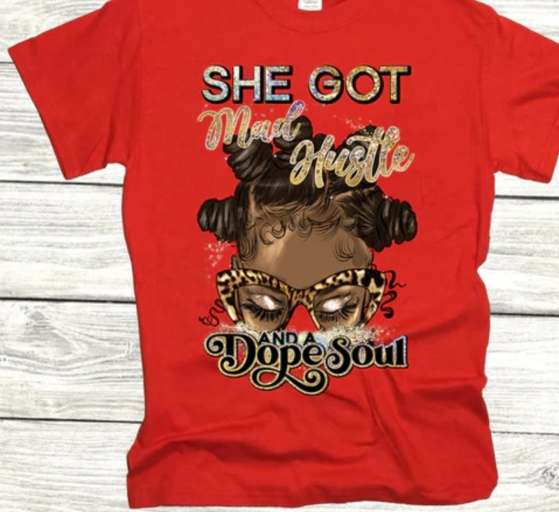 Mad Hustle & Dope Soul - Trendy Tee