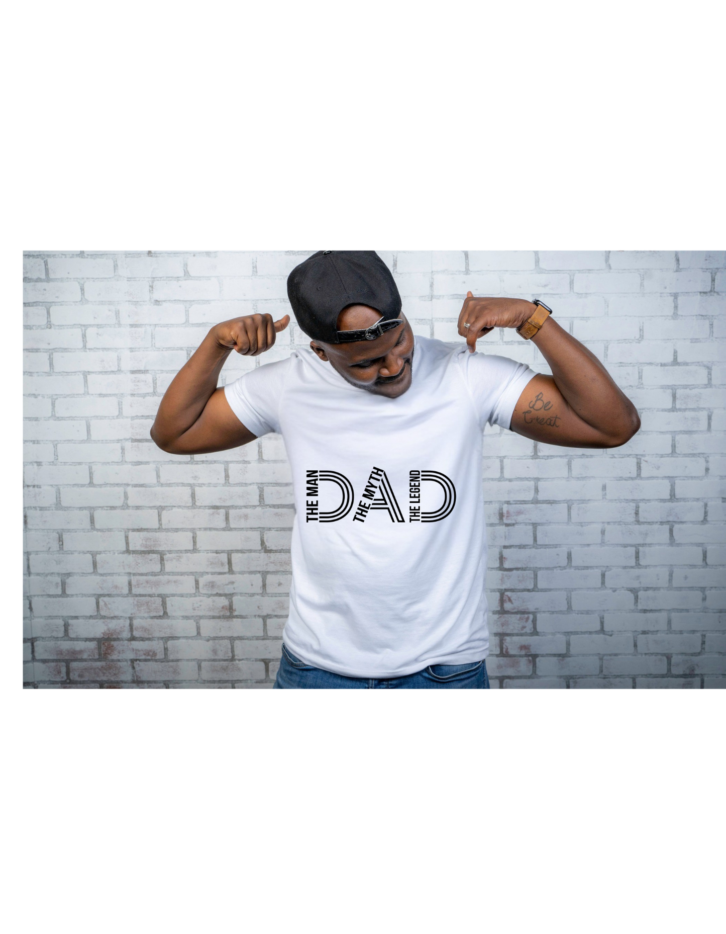 DAD THE MAN MYTH LEGEND - Premium Apparel