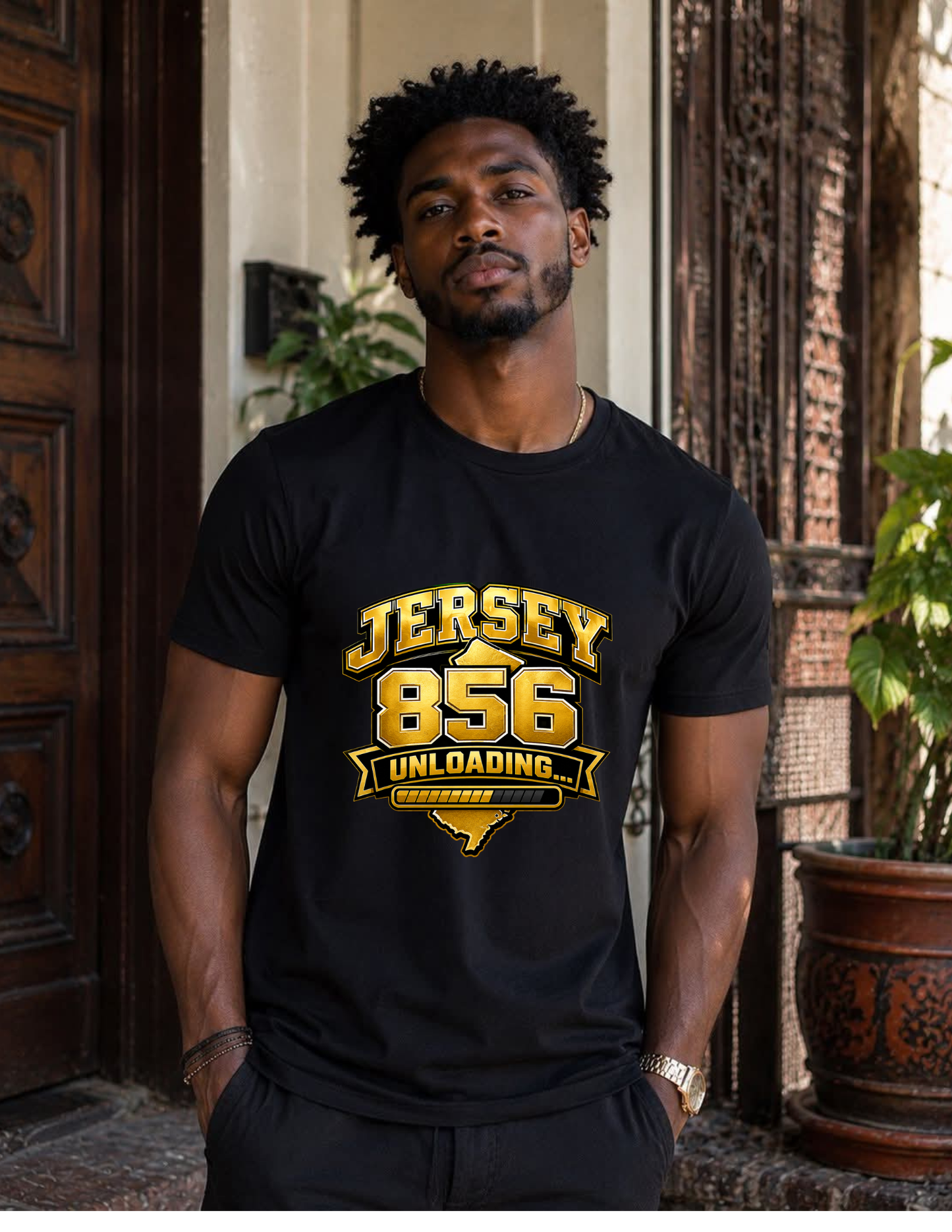 Jersey 856 Unloading Tee /Gold edition