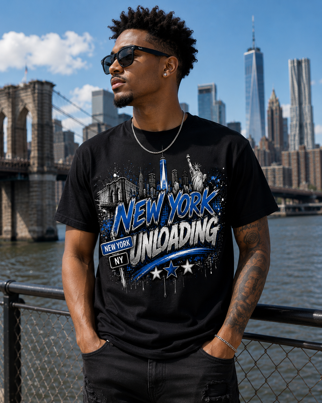 New York Unloading Tee – Black Edition