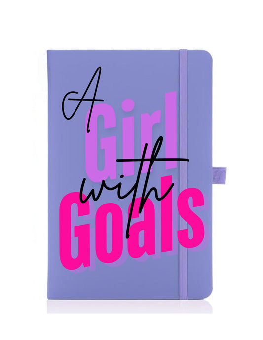 A GIRL WITH GOALS JOURNAL/NOTEBOOK