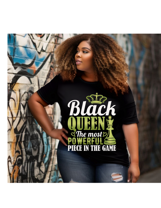 BLACK QUEEN THE MOST POWERFUL PIECE IN THE GAME