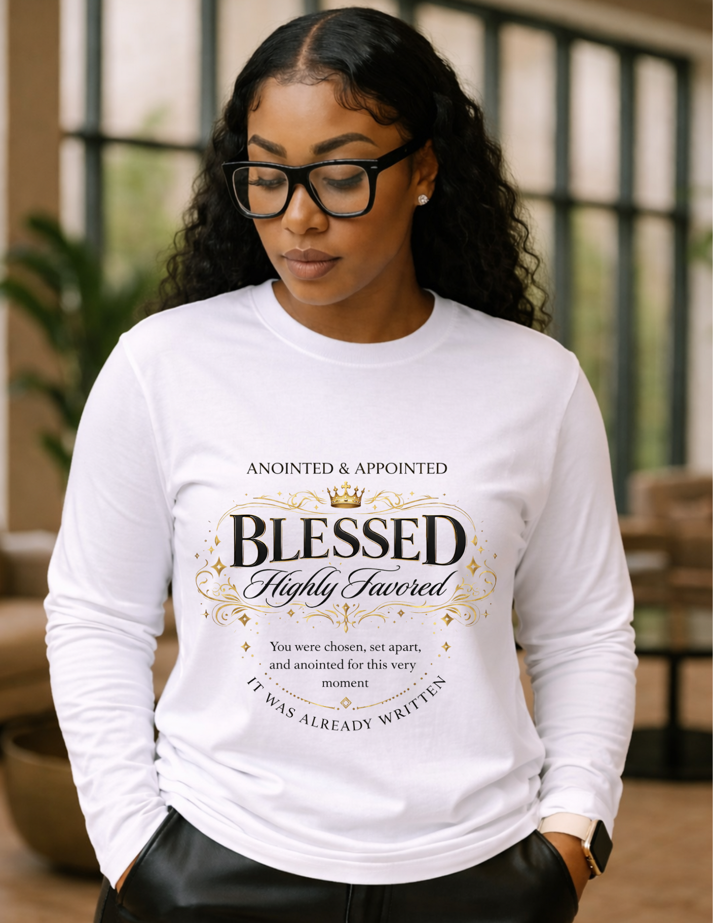 Blessed & Highly Favored Graphic Tee