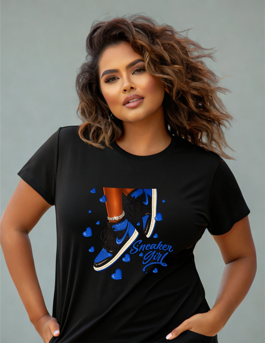 Sneaker Girl Graphic Tee