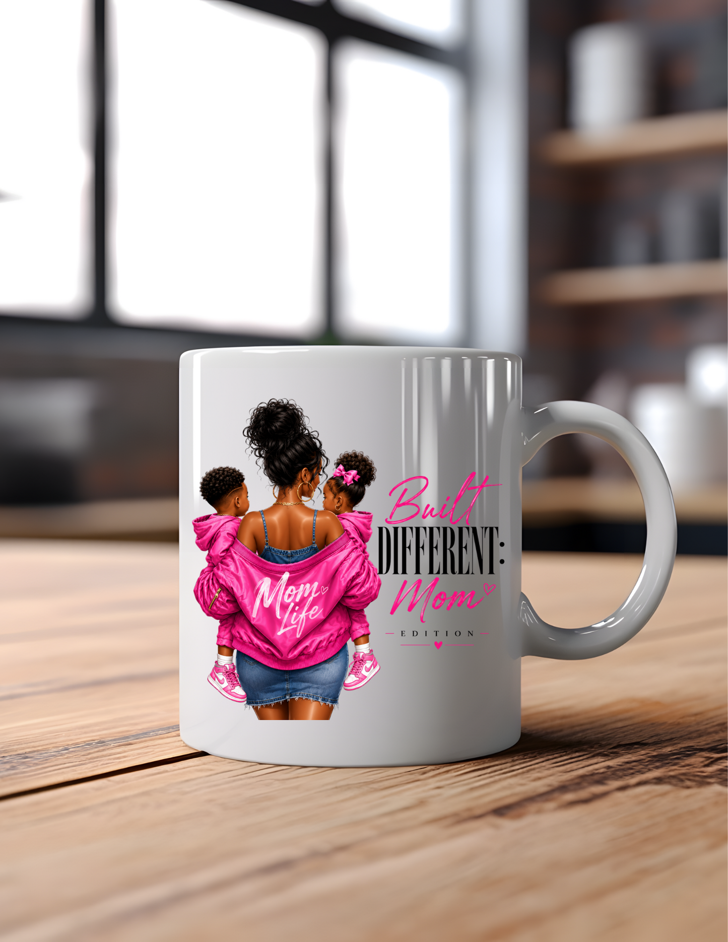 Built Different: Mom Edition Mug