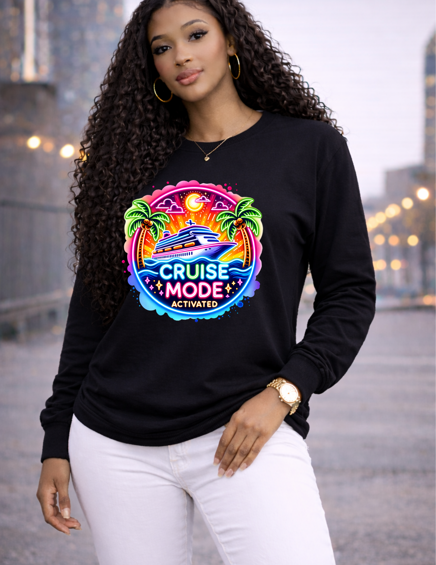 Cruise Mode Activated | Travel & Leisure T-Shirt | Pharr2Trendy