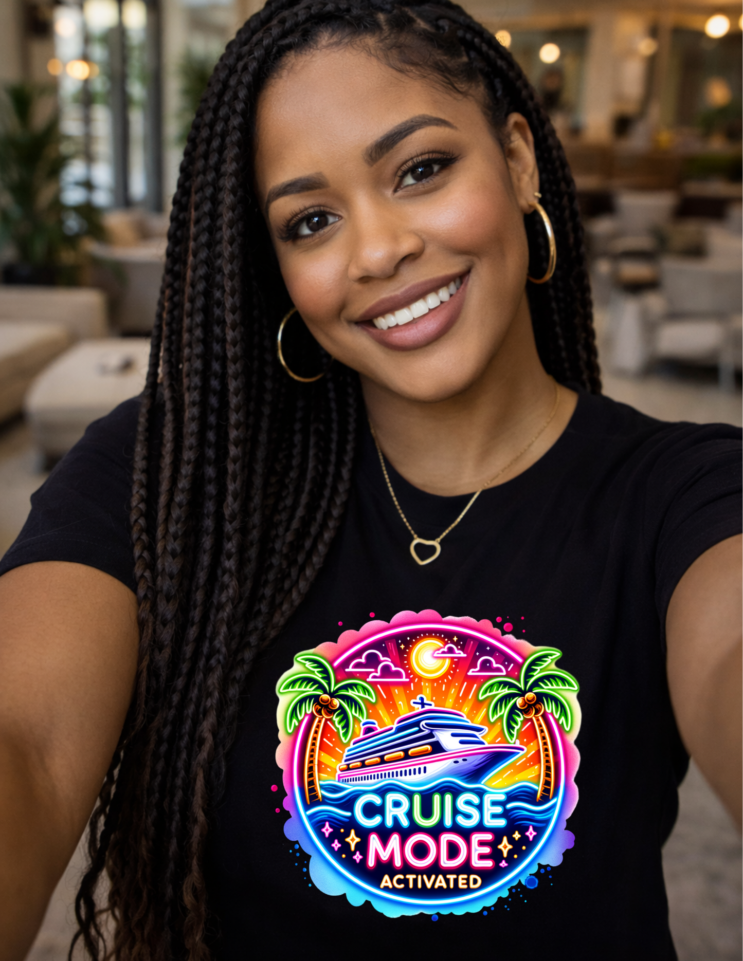 Cruise Mode Activated | Travel & Leisure T-Shirt | Pharr2Trendy