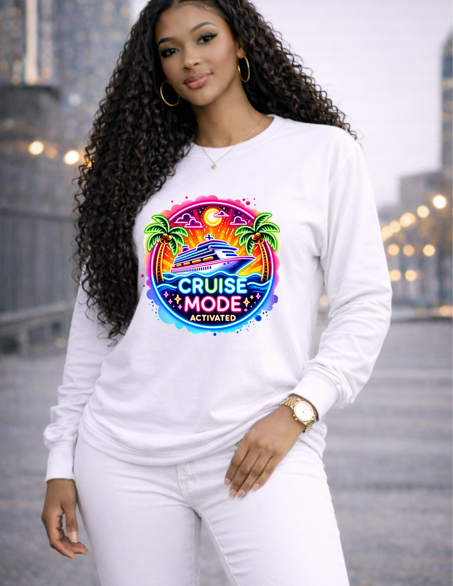 Cruise Mode Activated | Travel & Leisure T-Shirt | Pharr2Trendy