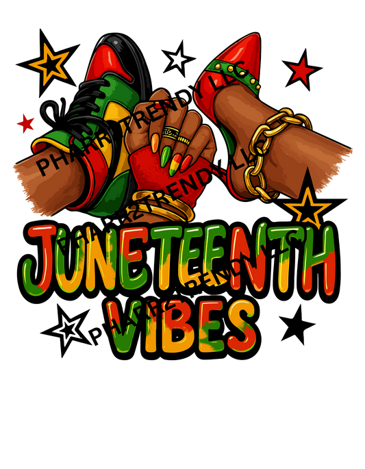 JUNETEENTH VIBE(SNEAKERS AND SHOES) PNG