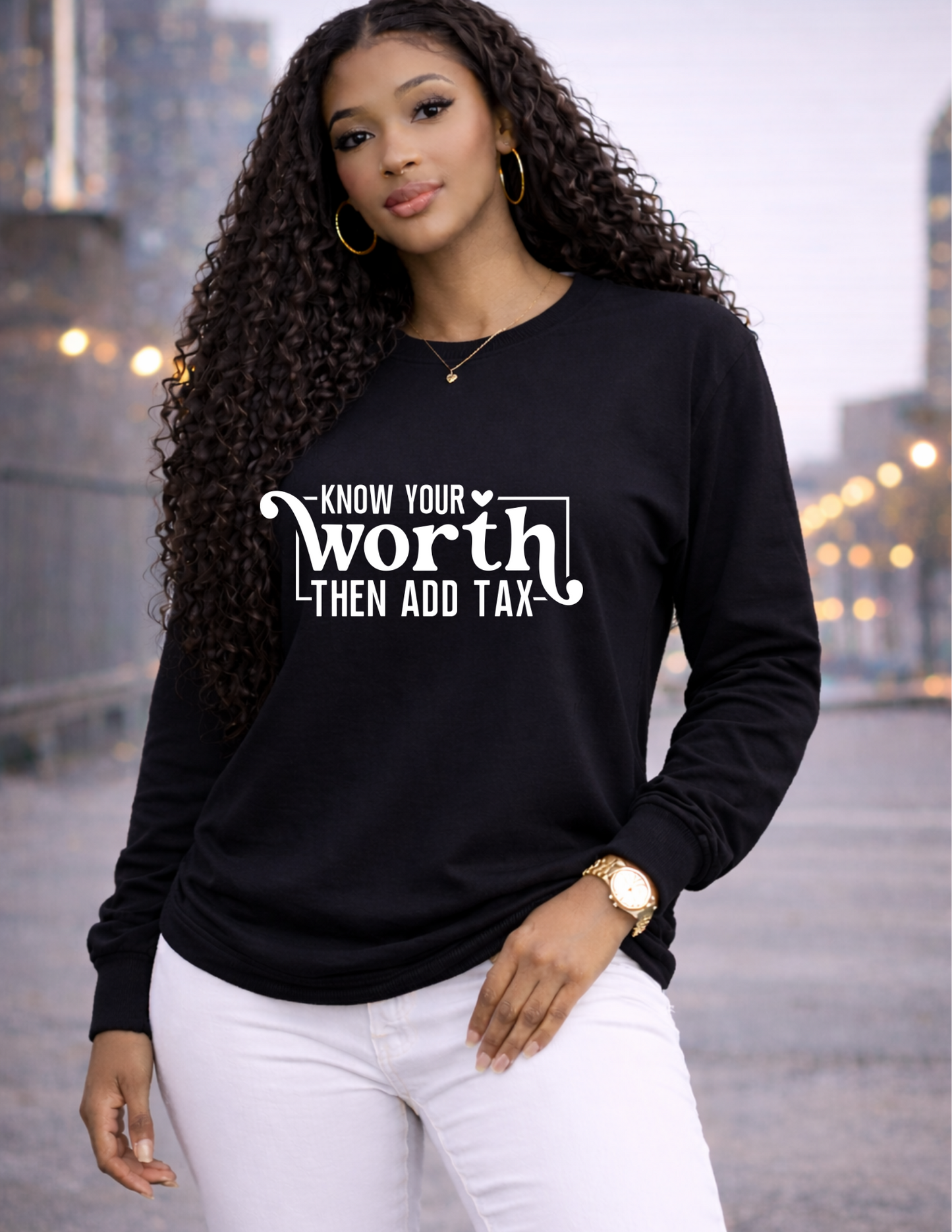 Know Your Worth Then Add Tax