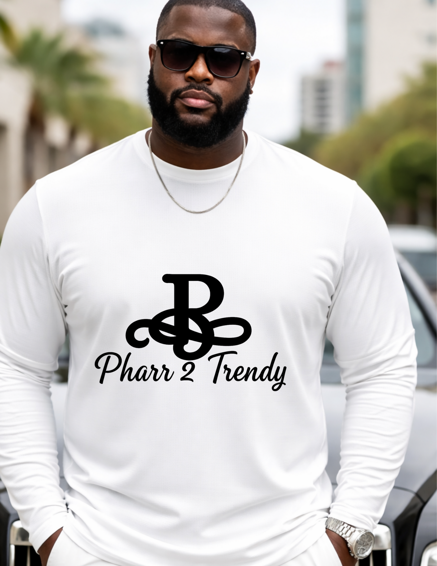 Pharr2Trendy | White Premium Apparel