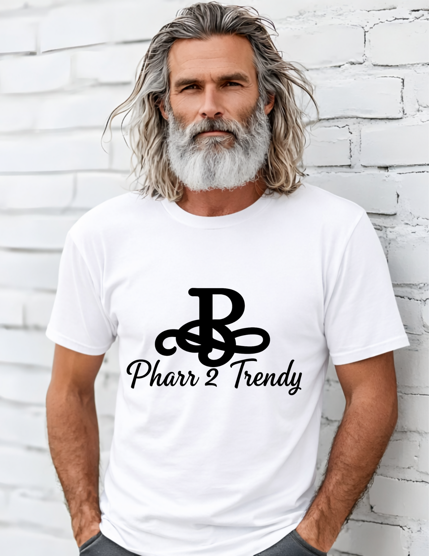 Pharr2Trendy | White Premium Apparel
