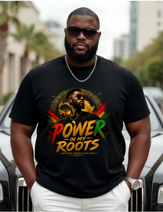 Power in My Roots Short Sleeve Graphic Tee
