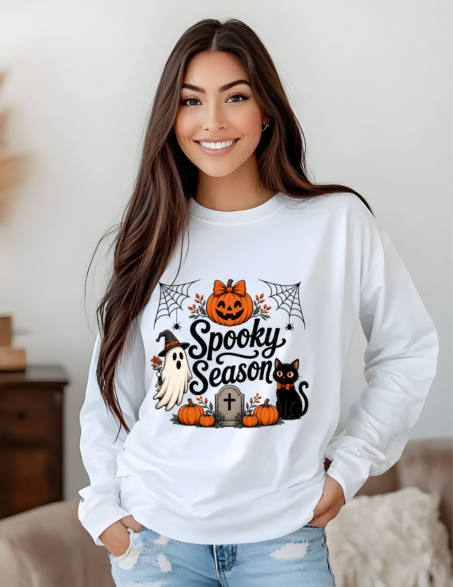 Spooky Season Graphic Shirt