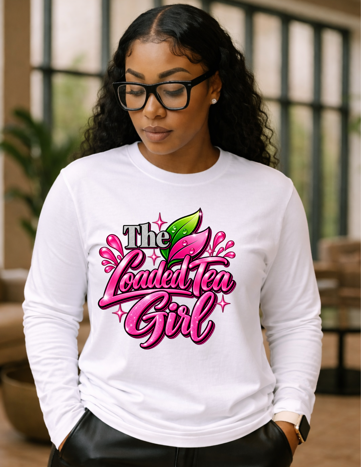 The Loaded Tea Girl Graphic T-Shirt