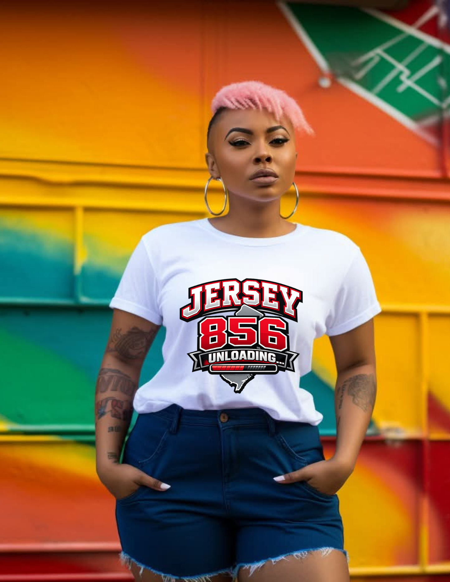 Jersey 856 Unloading Tee