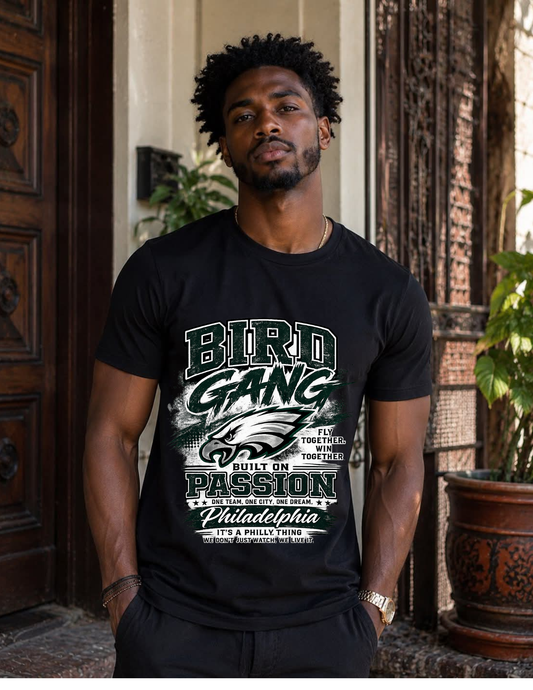 Bird Gang Built On Passion Tee