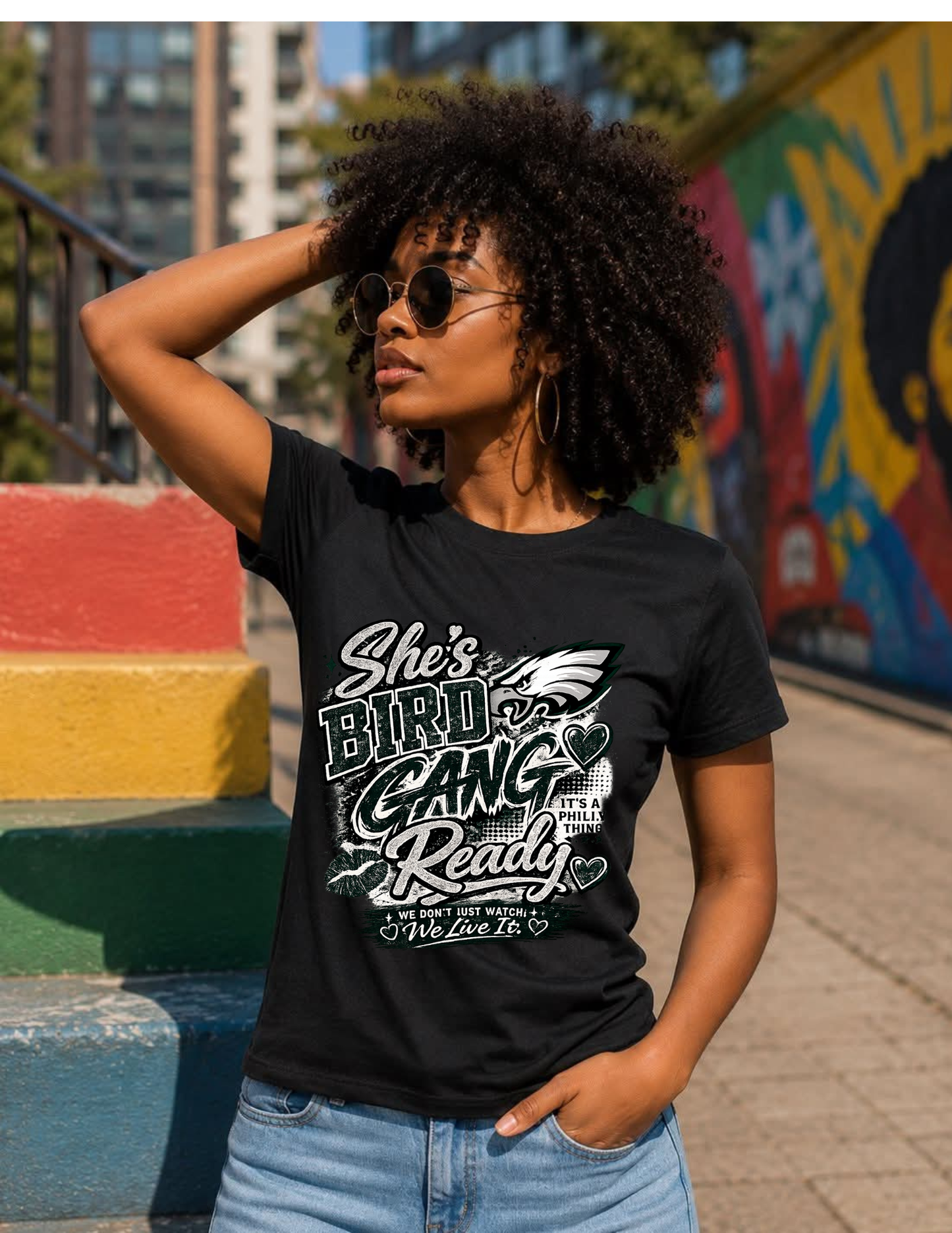 She's Bird Gang Ready Tee