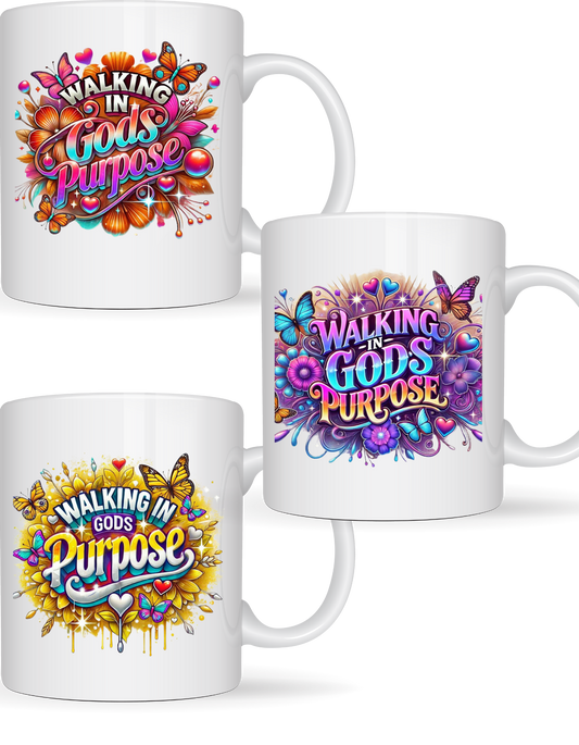 WALKING IN GOD PURPOSE MUG