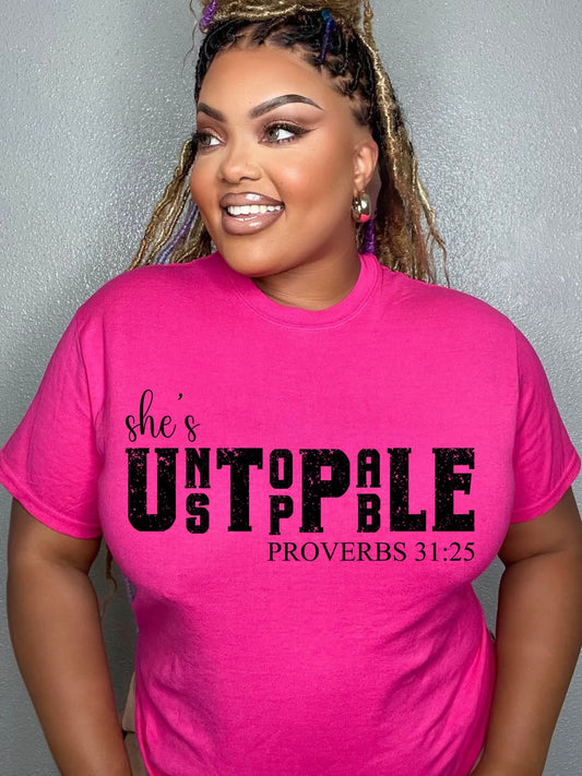 SHE'S UNSTOPPABLE| STRONG WOMEN APPAREL