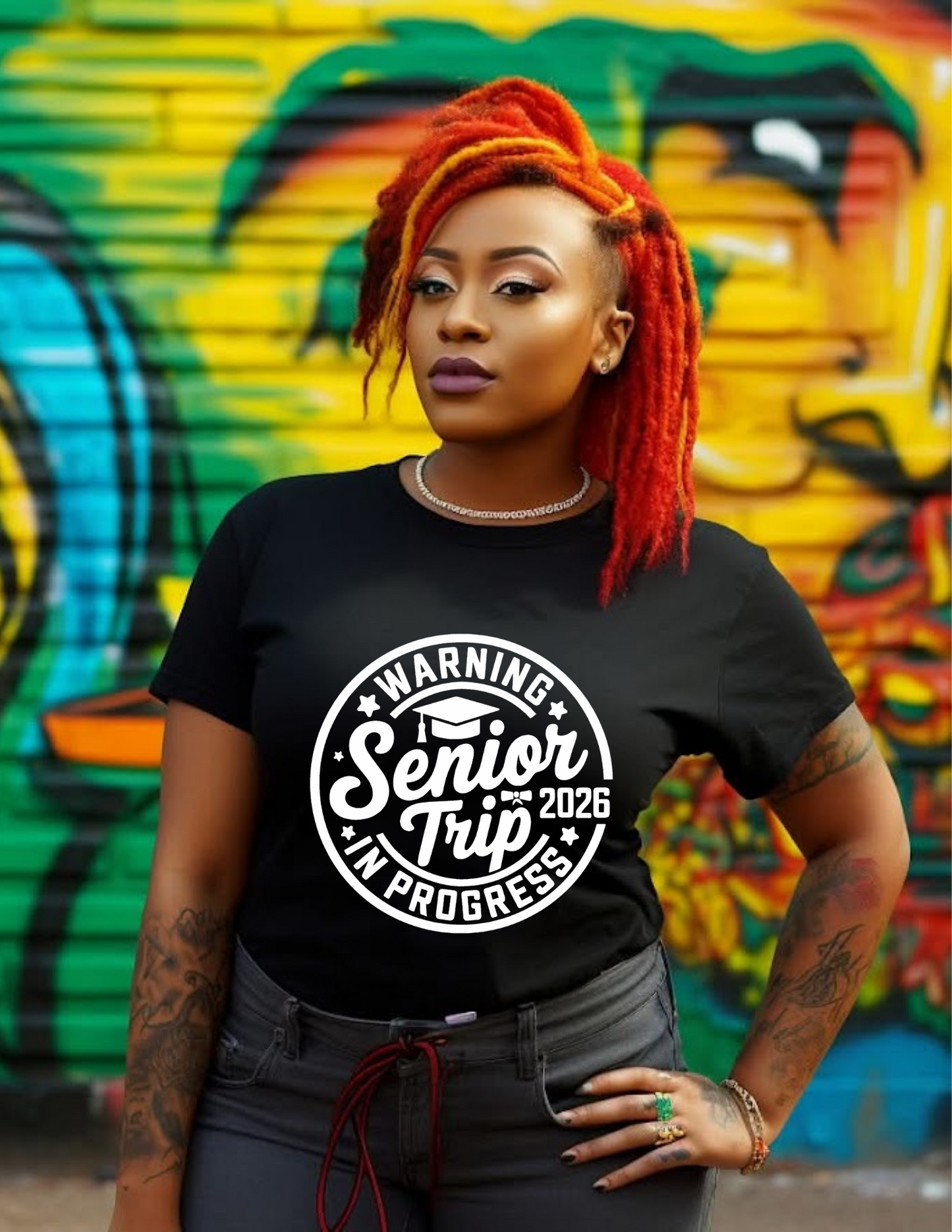 Warning Senior Trip in Progress 2026 | Class of 2026 Graduation T-Shirt | Pharr2Trendy